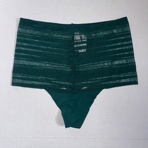 NWT Green Victoria’s Secret Highwaisted Thong